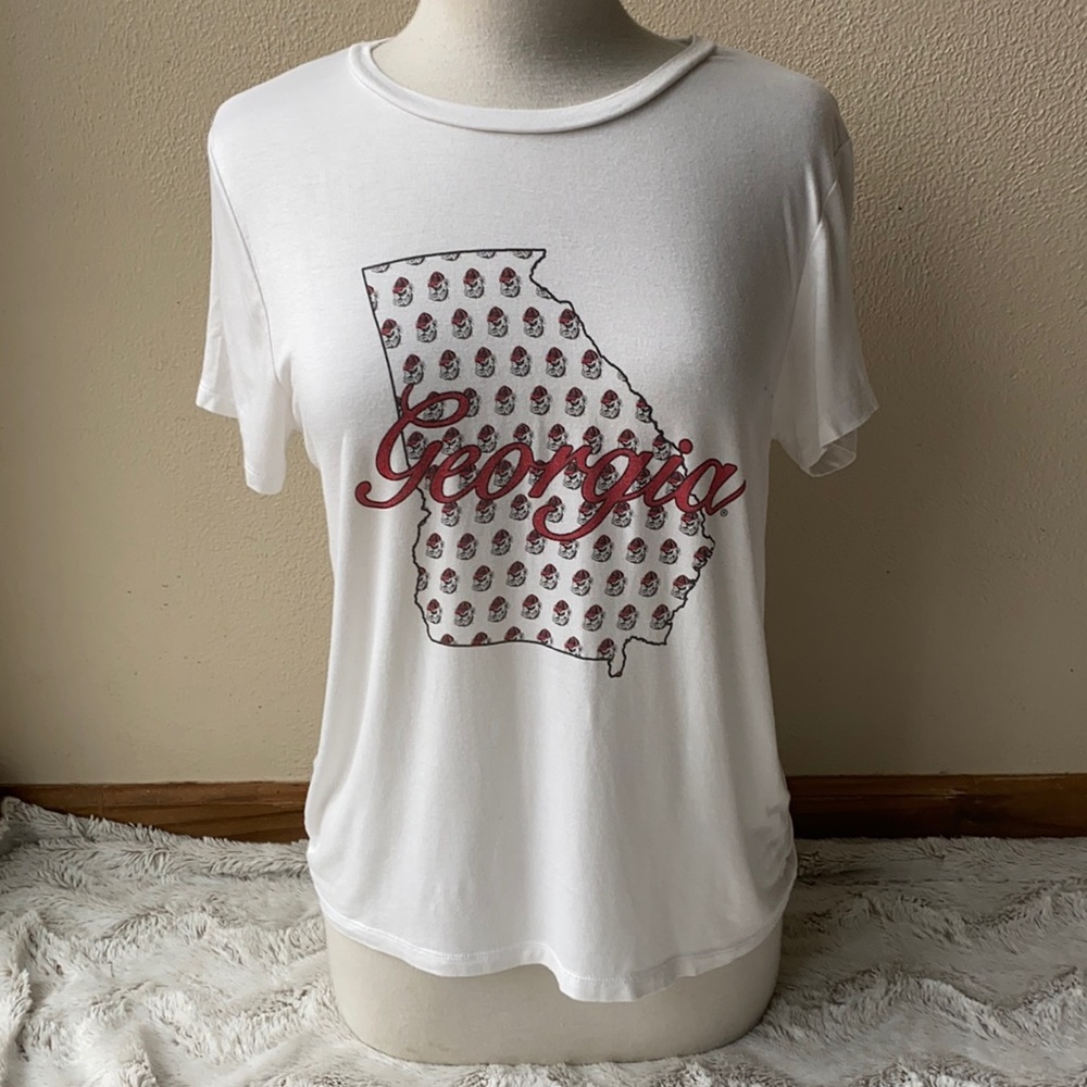 Tailgate Short Sleeve Georgia‎ Bulldogs Tee Shirt small